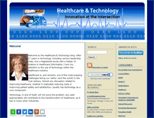 Tablet Screenshot of myhealthtechblog.com